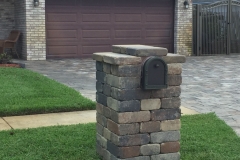 Paver Mailbox Brevard County 1