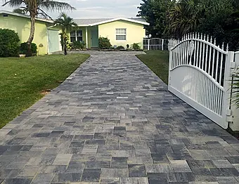 Parking Pad Pavers, Rockledge, FL